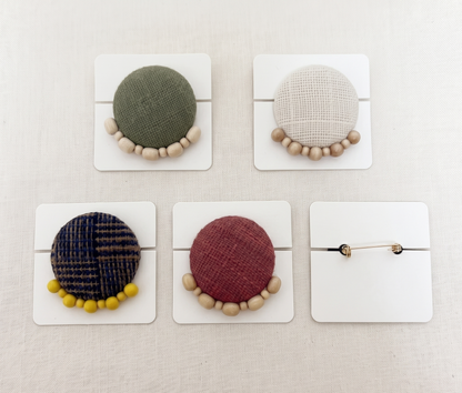【コラボ作品】ブローチ・1点もの