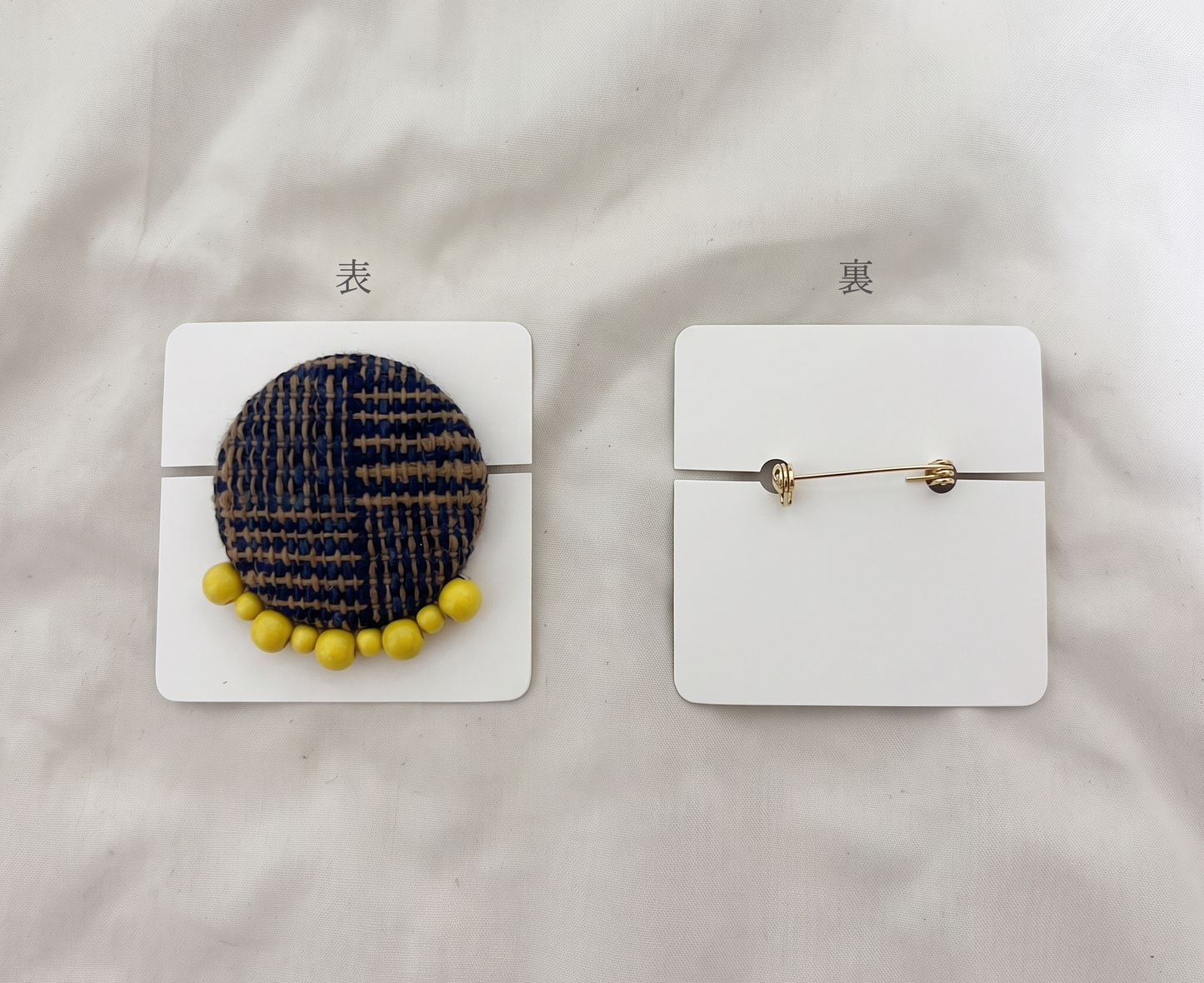 【コラボ作品】ブローチ・1点もの